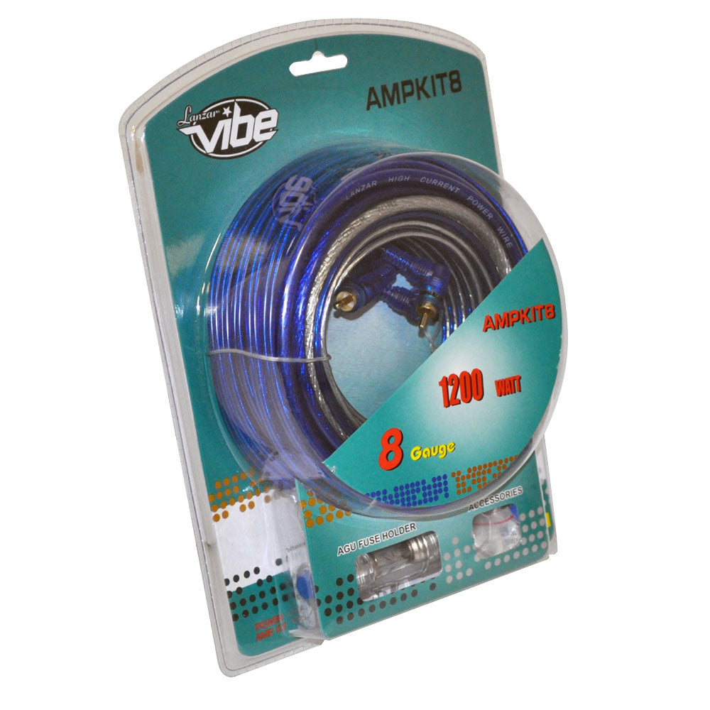 1200W 8 Gauge Power Amp Kit for Enhanced Audio Performance