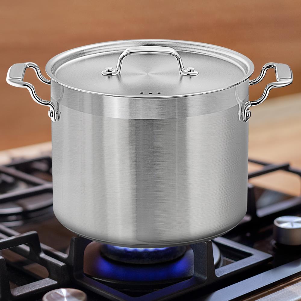 14 Qt Stock Pot - Even Heat, Induction Ready