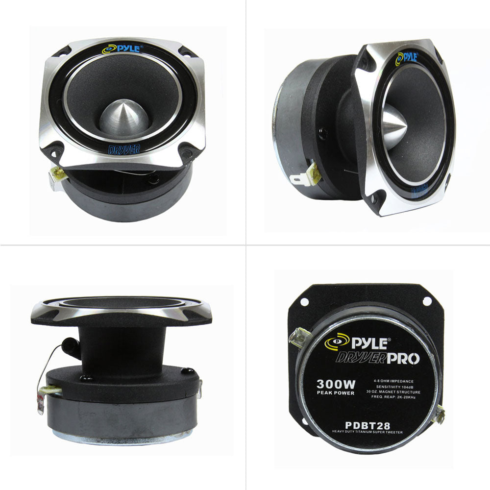 1'' Heavy Duty Titanium Super Tweeter