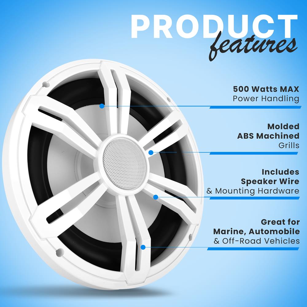 12" Slim Waterproof Subwoofer