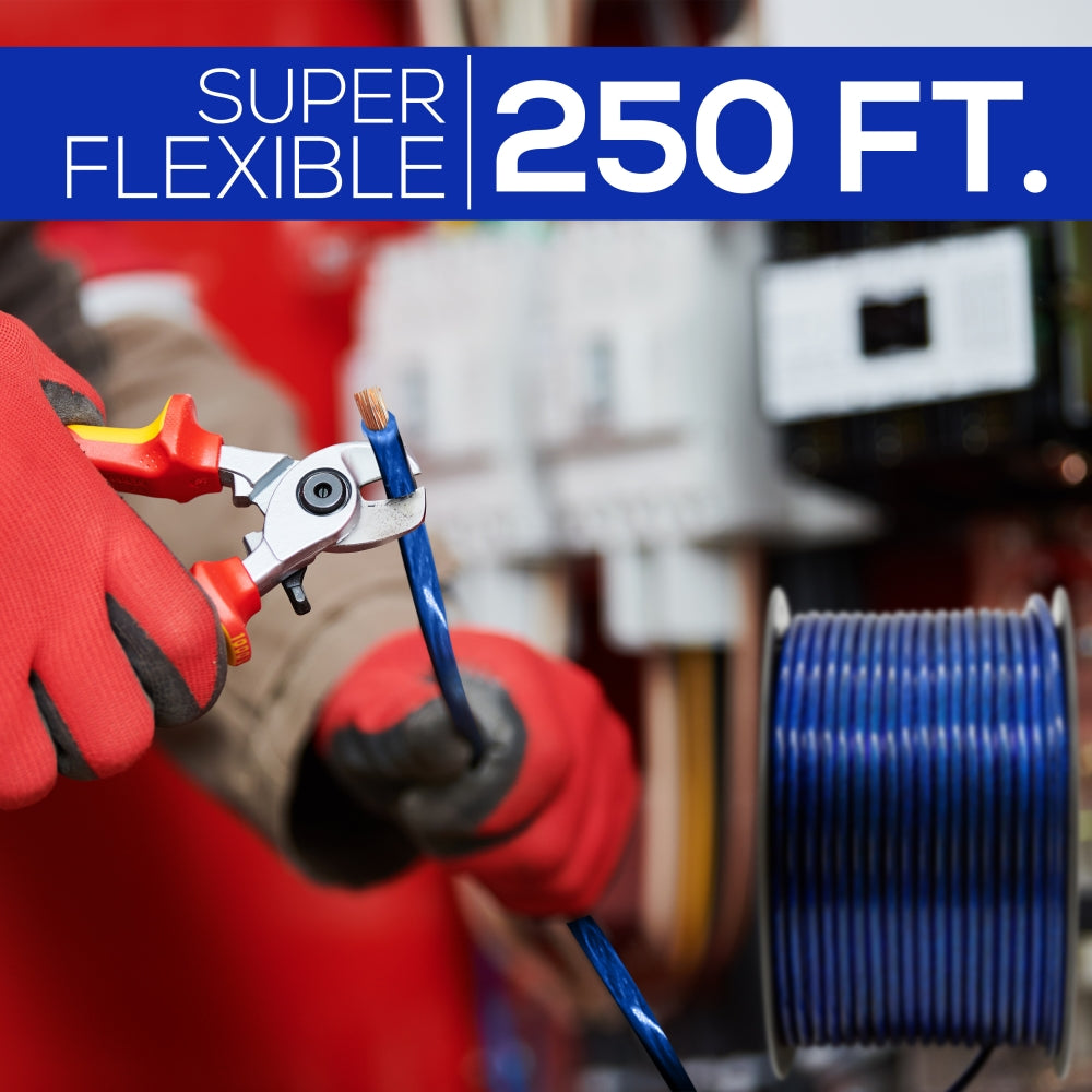 10Ga Power Cable 250Ft Blue
