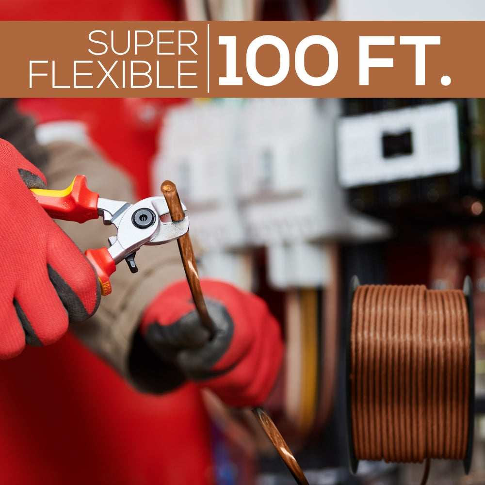 10 Gauge Power Ground Cable 250ft Oxygen-Free Copper Silver