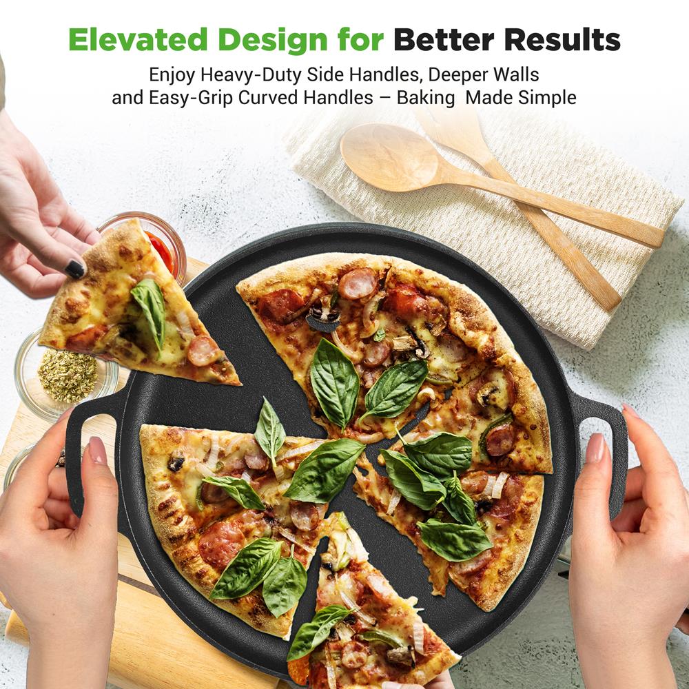 13" Cast Iron Pizza Pan
