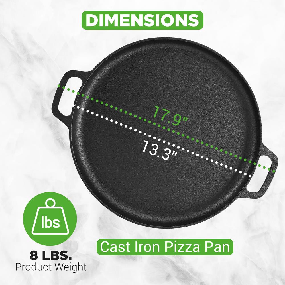 13" Cast Iron Pizza Pan