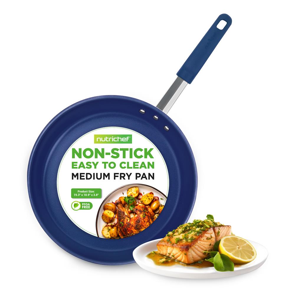 10" Nonstick Fry Pan - Easy Clean Ceramic Coating