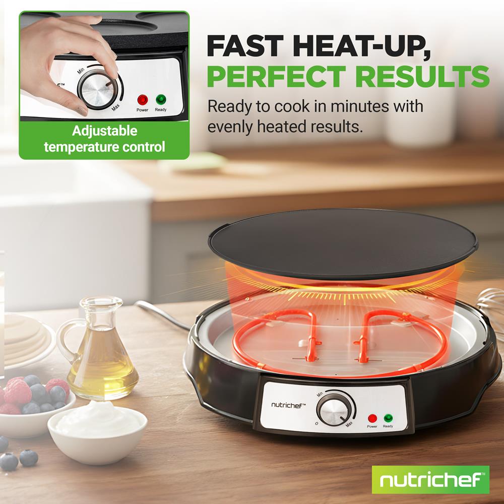 12" Reversible Crepe and Pancake Maker