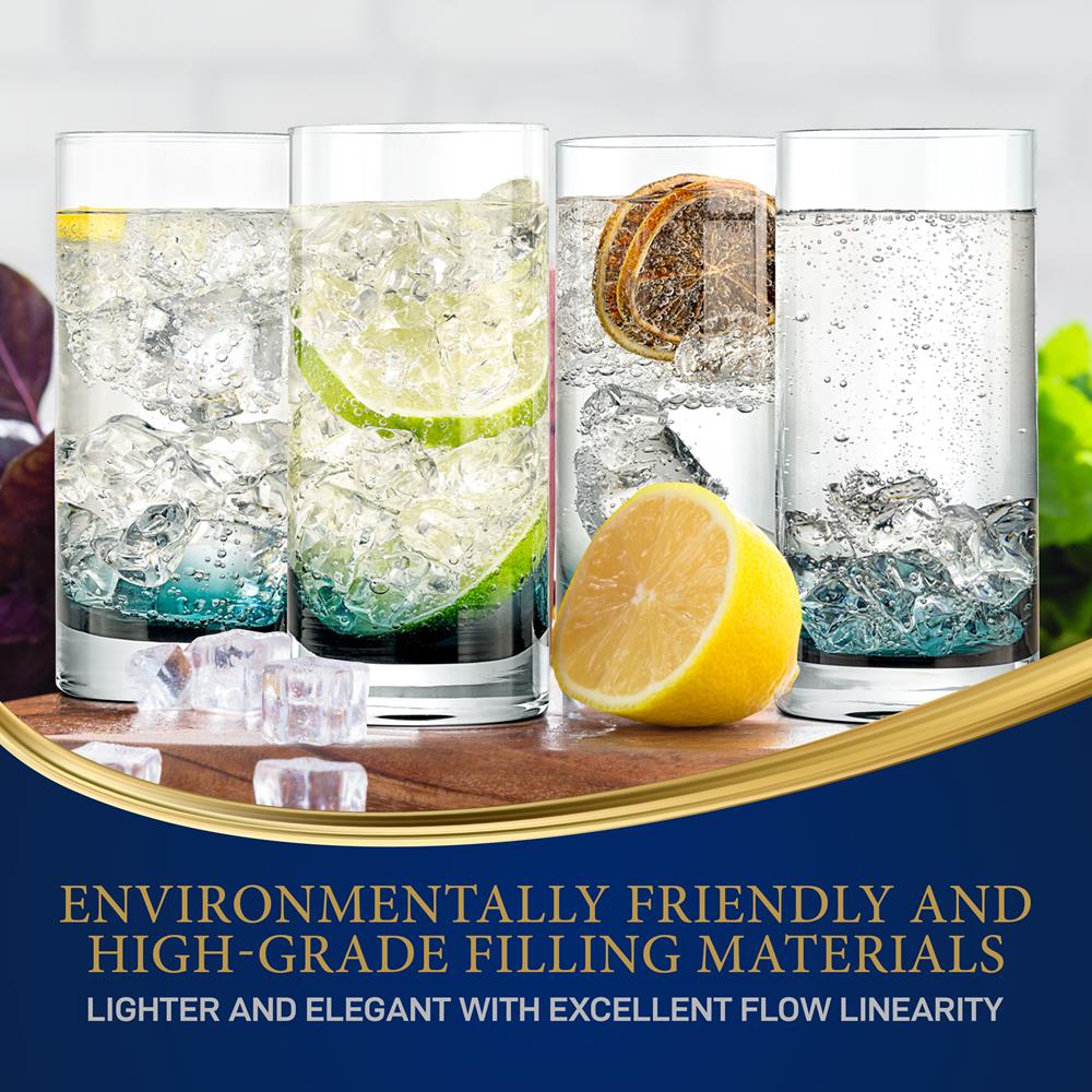 12.5oz Highball Glasses Set of 4