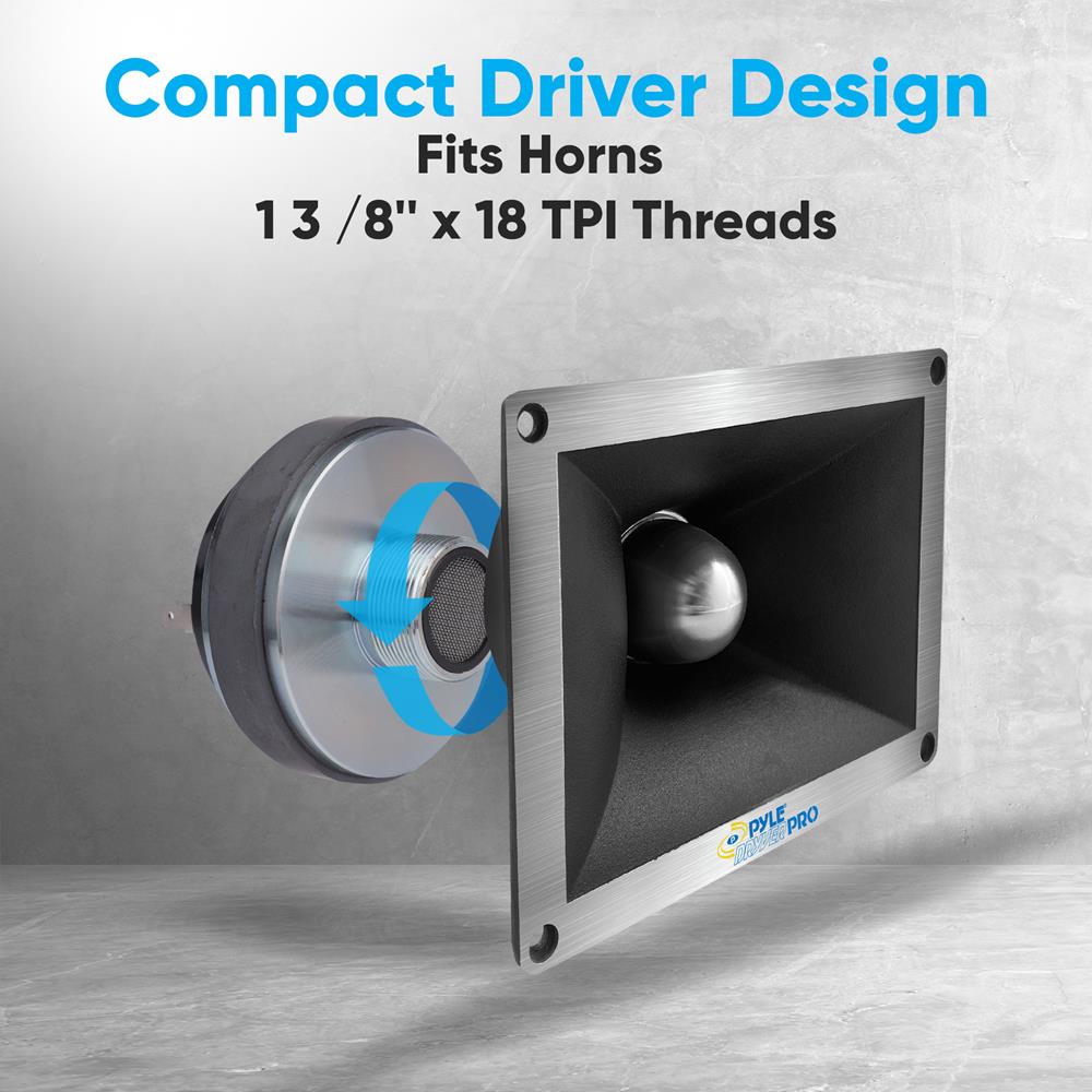 1.35" Titanium Horn Driver
