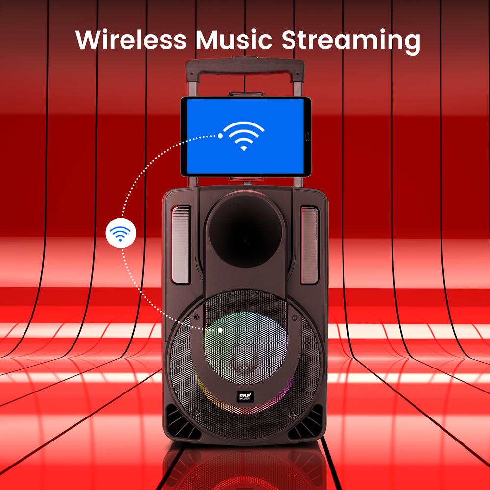 10" Portable PA Speaker - Karaoke System, Bluetooth