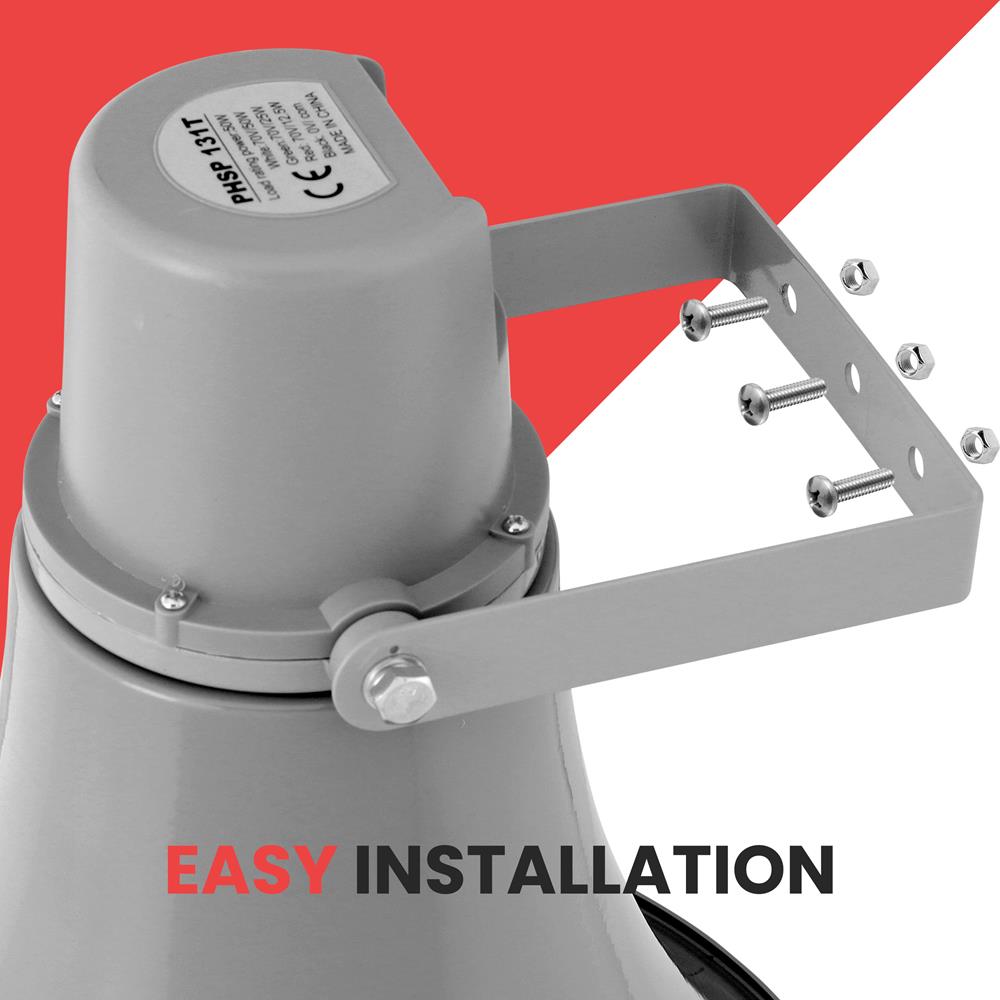 13.5" Indoor / Outdoor Pa Horn Speaker