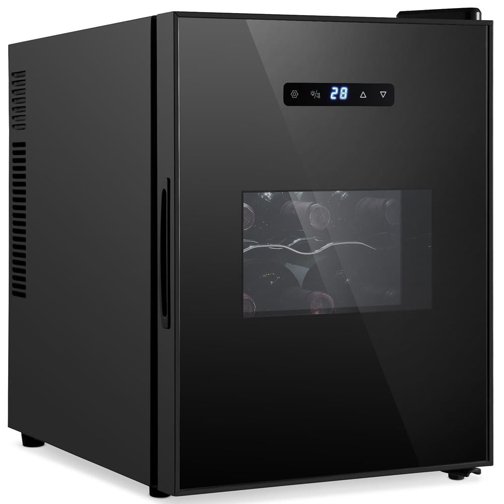 12 Bottle Wine Cooler, Adjustable Temp