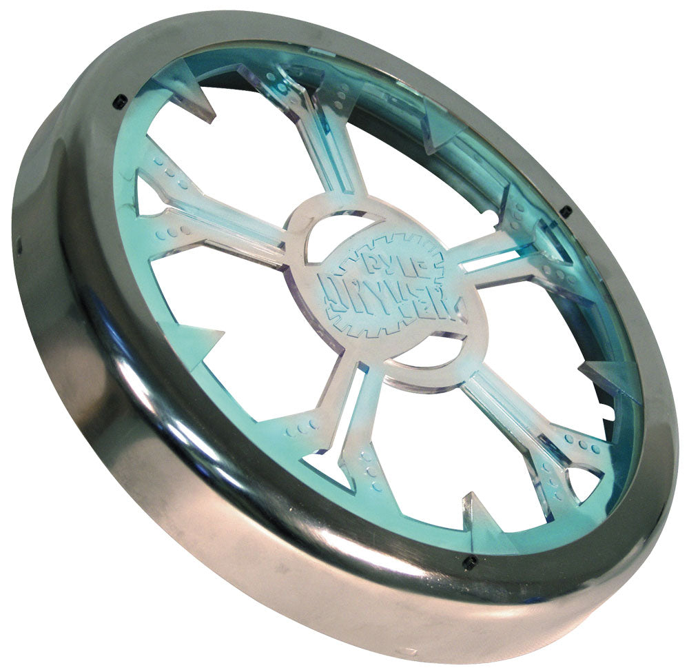 12" Multi-Color Led Plexi-Woofer Grill