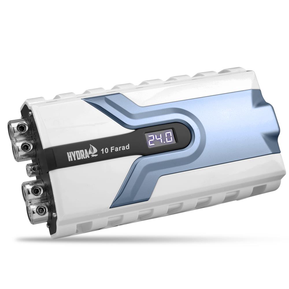 10 Farad Car Audio Capacitor, Voltage Display