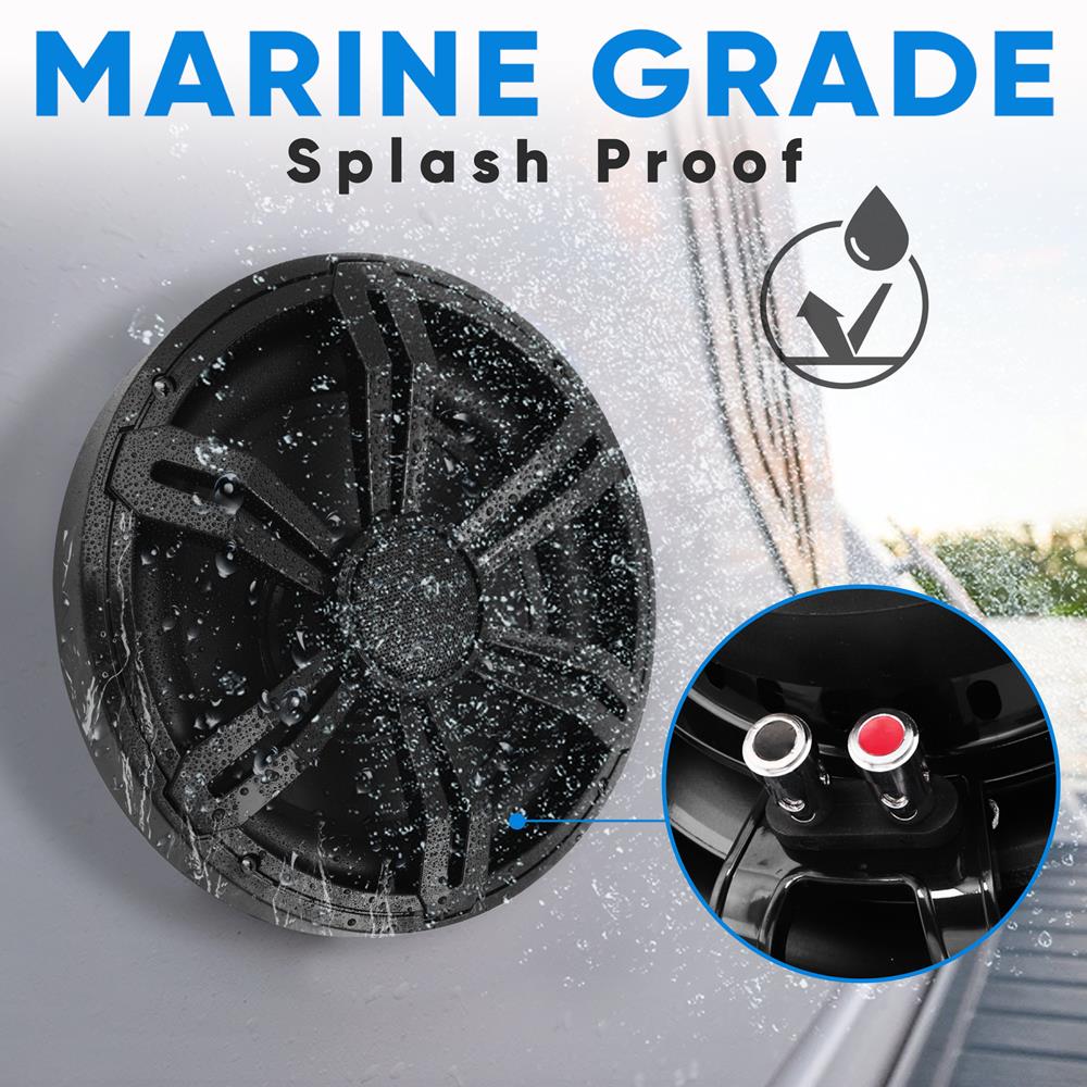 12" Slim Marine Subwoofer 500W Waterproof PP Cone for