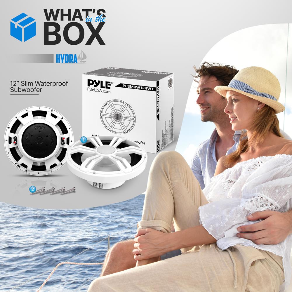 12" Slim Waterproof Subwoofer