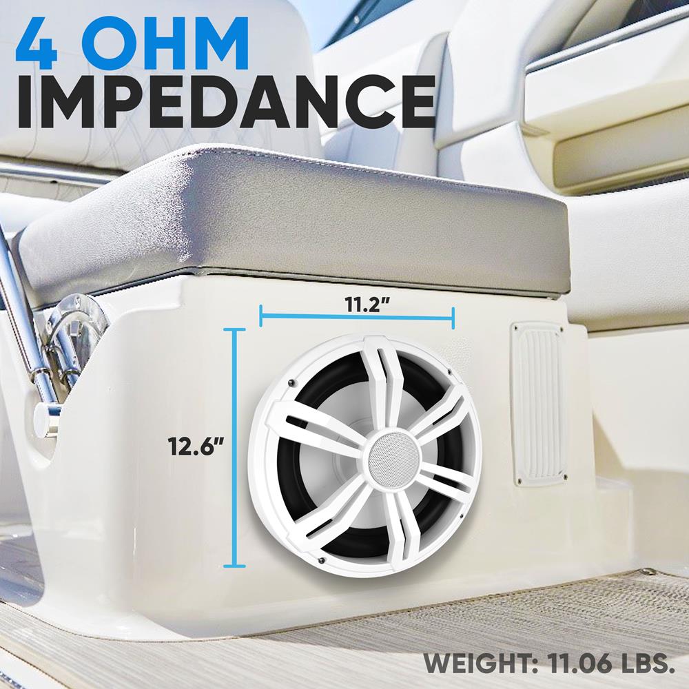 12" Slim Waterproof Subwoofer
