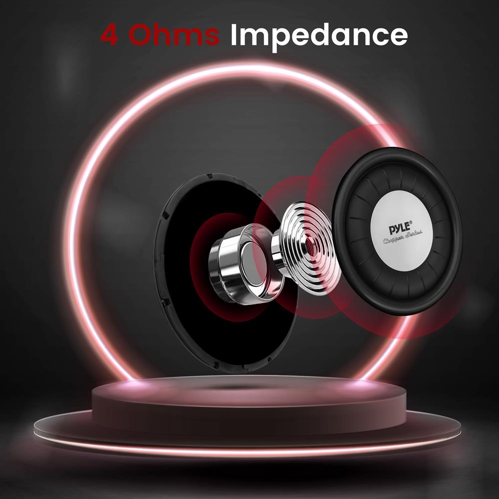 12" Low Profile Car Subwoofer 1200 Watt