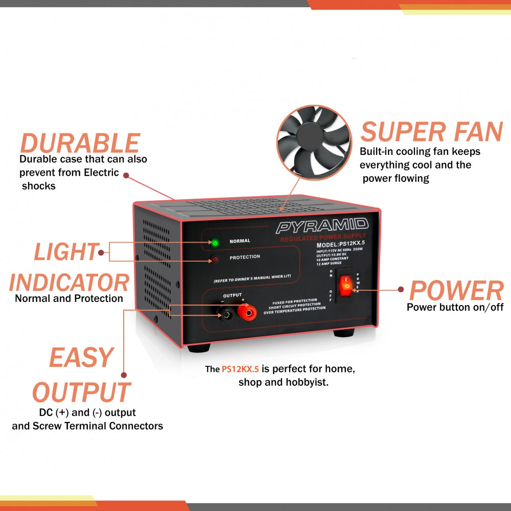 10 Amp Hobbyist Bench Power Supply