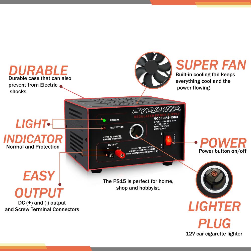 10 Amp Hobbyist Bench Power Supply