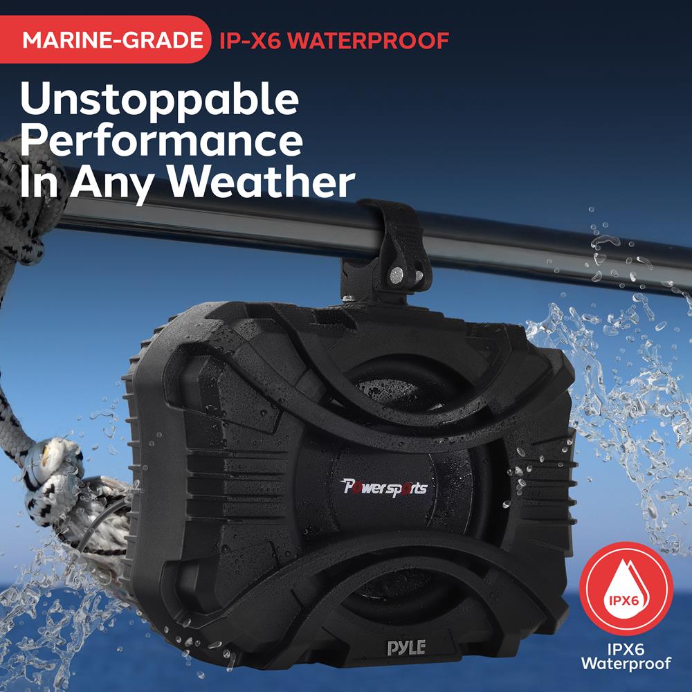 10" Marine Subwoofer 400W Waterproof Quick-Mount for UTVs