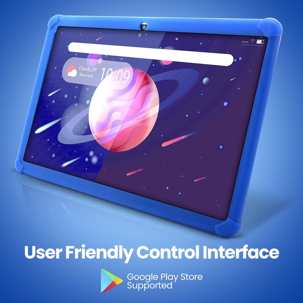 10.1" Full HD Android Tablet for Kids, Quad-Core