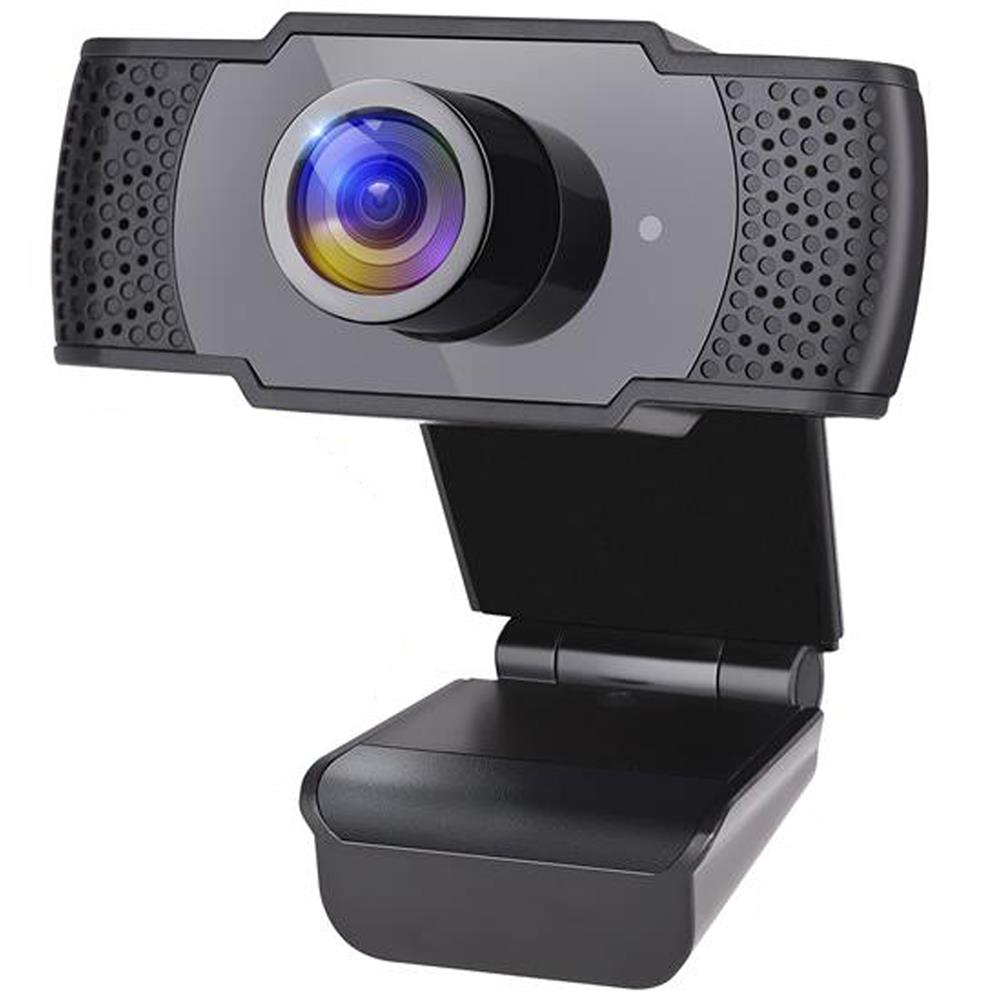 1080P HD Webcam with Mic - Smooth Video, USB Plug & Play