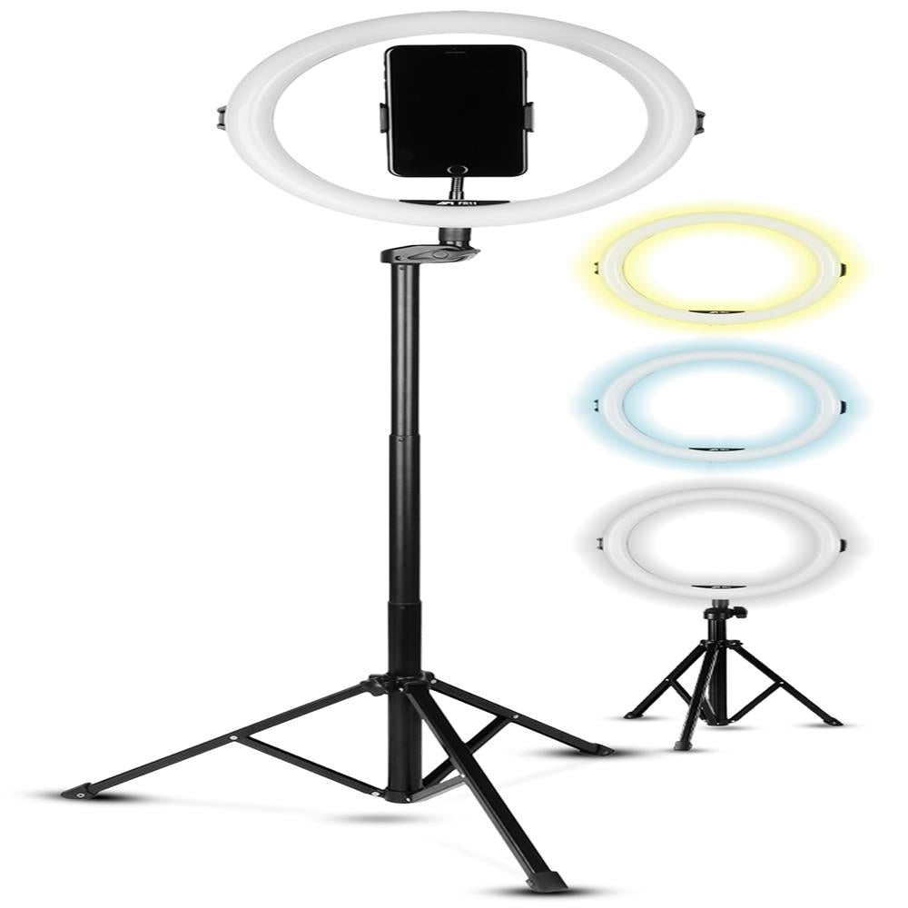 11" LED Selfie Ring Light, Adjustable Tripod