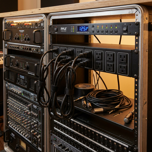 10 Outlet Power Sequencer Conditioner - 2000W, LCD, Rack Mount