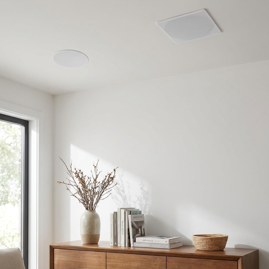 10" In-Wall/Ceiling Speakers 300W Stereo Sound Polypropylene Cone