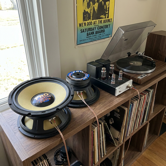 10" Kevlar Woofer/2"Kvc/60 Oz Magnet