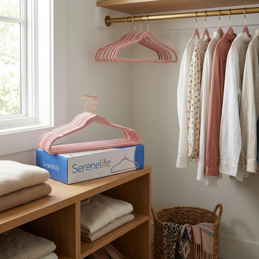 100 Velvet Hangers Pink