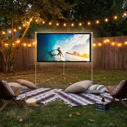 100in Outdoor Projector Screen