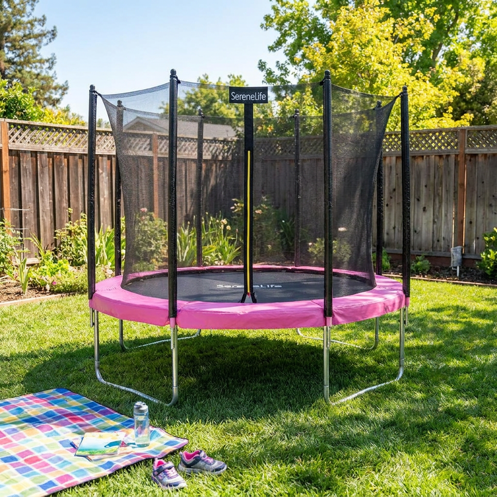 Trampoline Pink