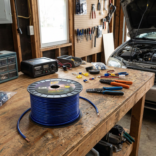 Power Cable Blue