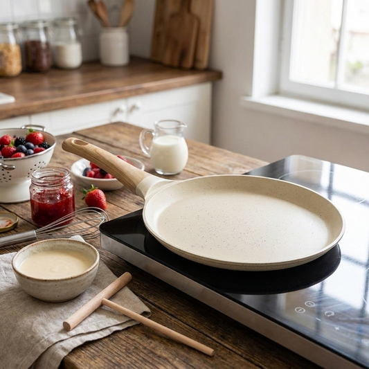 Crepe Pan White