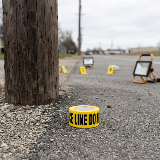 12 Pieces Caution Tape Roll High Visibility Polyethylene Yellow