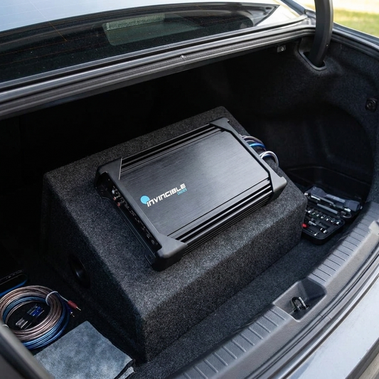 12" 2000W Bridgeable Amplifier, Class AB Mosfet, Advanced Protection