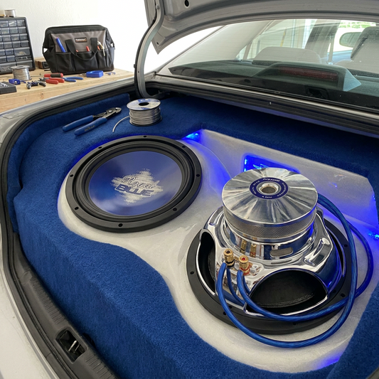 12" Royal Blue Woofer
