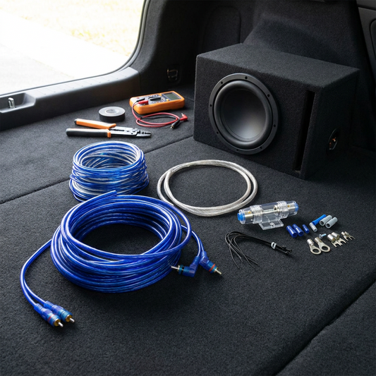 1200W 8 Gauge Power Amp Kit for Enhanced Audio Performance